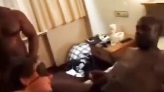 Wife in an Amazing all BBC Gangbang
